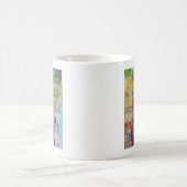 Ein Abends-Weg zu Sacre Coeur Kaffeetasse (Mittel)