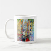 Ein Abends-Weg zu Sacre Coeur Kaffeetasse (Links)