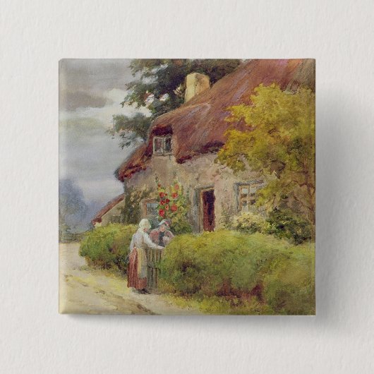 Ein Abendsklatsch Button (Vorderseite)