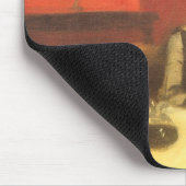 Ein Abendtisch am Abend von John Singer Sargent Mousepad (Ecke)