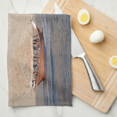 Ein Abenteuer an der Küste von Omani Geschirrtuch (Viertel Falte)