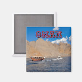 Ein Abenteuer an der Küste von Omani Magnet (Vorderseite/Rückseite)