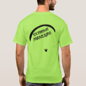 Ein Abenteuer des Lebens - Gleitschirmfliegen T-Shirt (Rückseite)