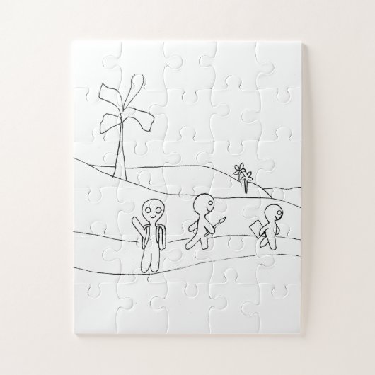 Ein Abenteuer erschaffen Puzzle (Vertikal)