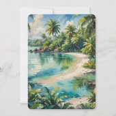 Ein abgeschiedener Schnorchelplatz Ankündigung (Vorderseite)