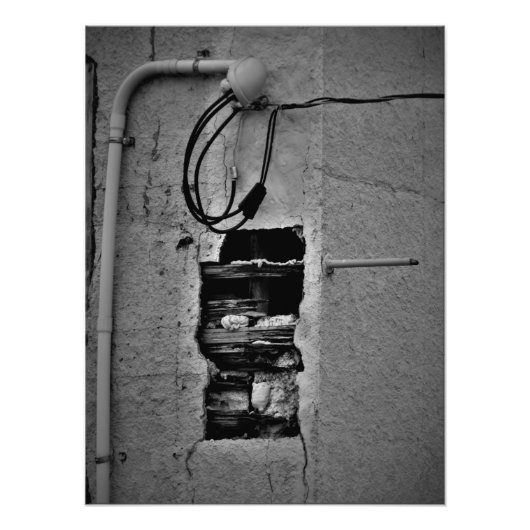 "Ein Abgrund der Geschichte" Fotodruck (Vorne)