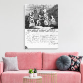 Ein Abonnementticket für 'A Harlot's Leinwanddruck (Insitu (Wohnzimmer))