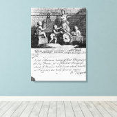 Ein Abonnementticket für 'A Harlot's Leinwanddruck (Insitu (Holzboden))