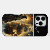 Ein Abschied des Kapitäns iPhone Hülle (Rückseite (Horizontal))