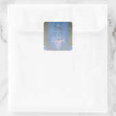 Ein Abschnitt aus der zweiten Version Quadratischer Aufkleber (Tasche)