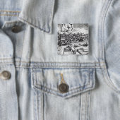Ein Abschnitt einer Karte von Mailand, 1640 Button (Beispiel)