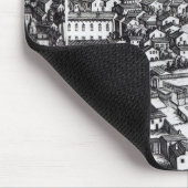 Ein Abschnitt einer Karte von Mailand, 1640 Mousepad (Ecke)