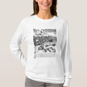 Ein Abschnitt einer Karte von Mailand, 1640 T-Shirt