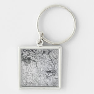 Ein Abschnitt eines Blattes von der Übersicht Schlüsselanhänger