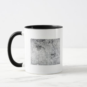 Ein Abschnitt eines Blattes von der Übersicht Tasse