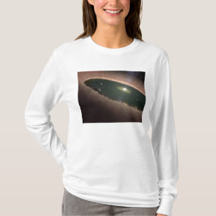 Ein Abstand in einem protoplanetary oder in der T-Shirt