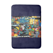 Ein Abstrakter Kinda-Tag Badematte (Vorderseite Vertikal)