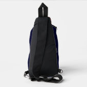 Ein Abstrakter Kinda-Tag Crossbody Bag (Rückseite)