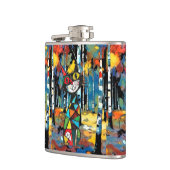 Ein Abstrakter Kinda-Tag Flachmann (Links)