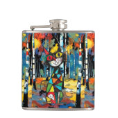 Ein Abstrakter Kinda-Tag Flachmann (Vorderseite)