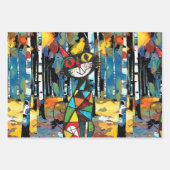 Ein Abstrakter Kinda-Tag Geschenkpapier Set (Vorderseite 2)