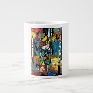 Ein Abstrakter Kinda-Tag Jumbo-Tasse