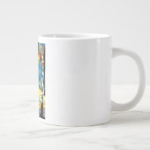Ein Abstrakter Kinda-Tag Jumbo-Tasse (Rechts)