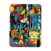 Ein Abstrakter Kinda-Tag Magnet (Vertikal)