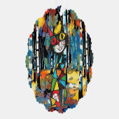 Ein Abstrakter Kinda-Tag Ornament Karte (Rechts)