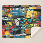Ein Abstrakter Kinda-Tag Sherpadecke (Vorderseite (Horizontal))