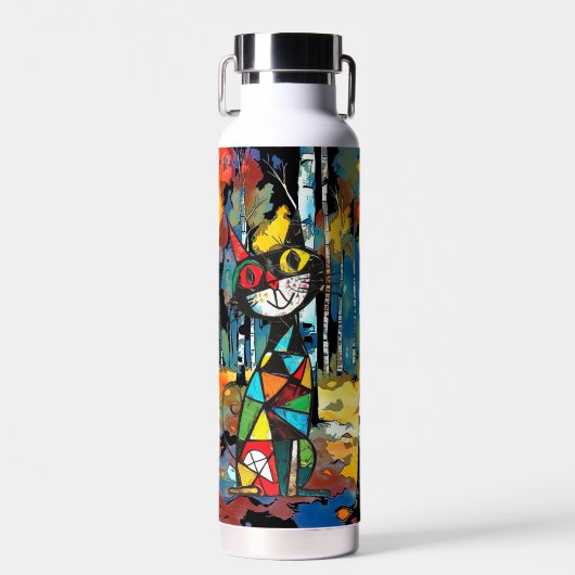 Ein Abstrakter Kinda-Tag Trinkflasche (Vorne)