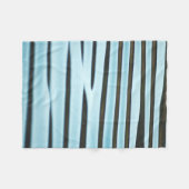 Ein abstrakter Wellenreituntergrund aus Wasser Fleecedecke (Vorderseite (Horizontal))