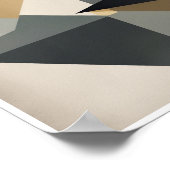 Ein Abstraktes Art Wall Poster Licht und Schatten (Ecke)