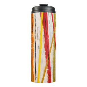 ein abstraktes Bild Thermosbecher