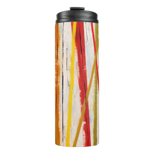 ein abstraktes Bild Thermosbecher (Vorderseite)