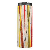 ein abstraktes Bild Thermosbecher (Rückseite)