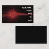 Ein abstraktes für Sie Visitenkarte (Vorne/Hinten)