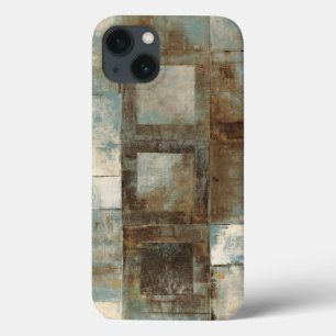 Ein abstraktes im Blau und in Brown Case-Mate iPhone Hülle