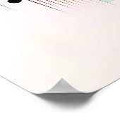 Ein abstraktes Kreuz-Christliches Poster (Ecke)