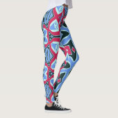 Ein abstraktes Muster "Ratti_Creative_Arts" Leggings (Rechts)