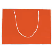 Ein abstraktes Muster wirbelnder, lebendiger Farbe Große Geschenktüte (Rückseite)