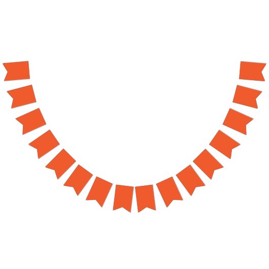 Ein abstraktes Muster wirbelnder, lebendiger Farbe Wimpelkette (Alle)