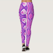 Ein abstraktes Stoffmuster "Ratti_Creative_Arts" Leggings (Rückseite)