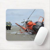 Ein Absturz eines Dolphin-Hubschraubers der US-Küs Mousepad (Mit Mouse)