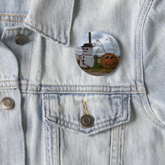 Ein Abzeichen im Bauernhof Button (Beispiel)