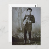 Ein Acrobat und sein Hund Postkarte (Vorne/Hinten)