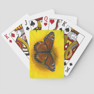 Ein Admiralfalter Limenitis Archippus Spielkarten