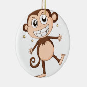 ein Affe Keramikornament (Rechts)