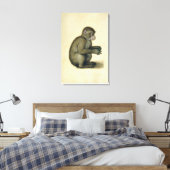 Ein Affe Leinwanddruck (Insitu (Schlafzimmer))