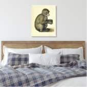 Ein Affe Leinwanddruck (Insitu (Schlafzimmer))